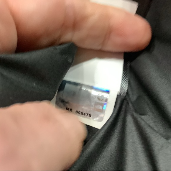 The North Face long down puffer coat. Black. Sz S - Picture 3 of 10